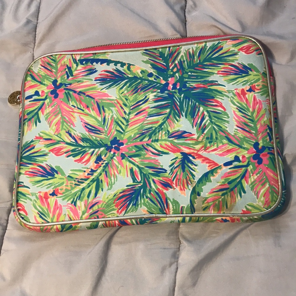 Lilly Pulitzer floral laptop or tablet soft case - Picture 4 of 6